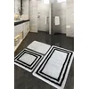 Lessentiel Maison Set 3 prostirke za kupatilo Beli