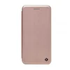Maska na preklop Teracell Flip Premium za Huawei Honor 9 Lite roze zlatna.