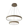 Brilagi - LED prigušiva luster na sajli FALCON SLIM LED/68W/230V O 50 cm bež + daljinski upravljač