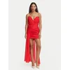 Bardot Cocktail obleka Remalia 60555DB Rdeča Slim Fit