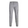 JACK & JONES Kargo hlače, siva
