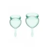 Menstrualne čašice Feel Good Menstrual Cup Light green