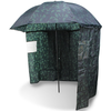 Dežnik s stranicami NGT Camo Brolly With Sides 45 - 2,20m