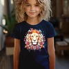 Camiseta Majica sa štampanim printom Cam 403, Dečija, Tamnoplava