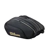 Torba za loparje Wilson Defy V1 Padel Bag Black/Gold
