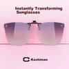 Caxman Unisex naočare za sunce, Ljubičasto-sive