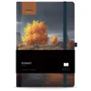 Blok notes z elastiko casual blue a6 tp črt 96l