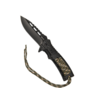 Preklopni nož MILTEC One hand paracord camo s kresilom