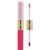 Dolce&Gabbana Make It Double! Lip Tint & Gloss Duo Dolgoobstojna šminka in sijaj za ustnice 2 v 1 odtenek 02 Strawberry Slushie - Pink & Pink Shimmer 2x2 ml