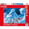 Sestavljanka puzzle 1000 delna Schmidt Coca Cola Polarni medved