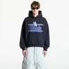 Mikina Rhude Rossa Hoodie Vintage Black/ Blue S