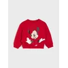 Sinsay - Pamučni duks sa okruglim izrezom i štampom Minnie Mouse - crvena