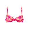 LASCANA Bikini zgornji del kremna / oranžna / roza