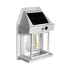 LED solarno zidno svetlo sa senzorom LANTER LED/1W/3,7V IP44 belo