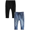 Next Kavbojke moder denim/črn denim