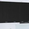 Viseći ormarić s pohranom Crni hrast i bijela 50 x 31 x 100 cm