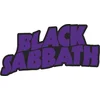 Black Sabbath Logo Cut Out (Retail Pack) Našitek za šivanje 100 x 50 mm