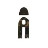 Set šal + kapa Barbour MGS0095OL71 Zelena