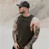 GymBeam ????????? Cut Off Military Green