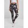 Womens Tech Mesh Leggings AOP Darkflower