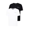 Champion Authentic Athletic Apparel Majica, črna, bela