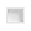 Mexen X-Wall-S nišna polica SMC z robom 35,5 x 40,7 cm, bela - 1901354109