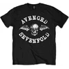 Avenged Sevenfold Classic Deathbat Blk T Shirt: L