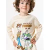 Sinsay - Pamučna majica dugih rukava sa printom Toy Story - BEŽ