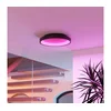 Eglo 901909 - LED RGBW prigušiva stropna svetiljka LORETELLO-Z LED/19,6W/230V prečnik 35 cm crna
