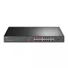 TP-Link TL-SL1218P mrežno stikalo Brez upravljanja Gigabit Ethernet (10/100/1000) Power over Ethernet (PoE) 1U Črna