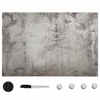 Greatstore Stenska magnetna tabla iz stekla 50x30 cm