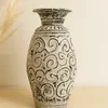 Keramička vaza Swirls Cream