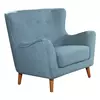 FOTELJA tekstil svetloplava