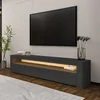 HANAH HOME TV polica Bati Anthracite