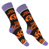 Nogavice Rob Zombie - Orange Skulls - ROCK OFF - RZSCK05MB