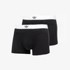Bokserji adidas Comfort Flex Cotton - Body Lines Trunk 2-Pack Black M