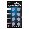 everActive Set 8 litijevih baterij everActive: 4 x CR2032, 2 x CR2025, 2 x CR2016 - enkratne, srebrne, 3 V, gumbaste oblike