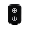 White Shark ghatam black/ white zvucnici gbt 3007
