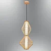 Opviq Luster 3224-2-03, 16W LED, 3000k, 1600 lm, 25cm Zlatne boje