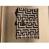 Sorena Handmade Ženska srednja tote torba Domna, Krem-crna