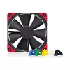 Noctua NF-F12 PWM chromax.black.swap Računalniško ohišje Ventilator 12 cm Črna