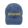 Pull&Bear Kapa MICHIGAN moder denim/rumena