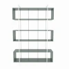 Hanah Home Bruti Green White Polica za knjige 120x180x29.6cm, Zimzelena