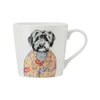 Porcelain mug, 380 ml, dog design - Mikasa