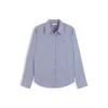 TOMMY HILFIGER Bluza nebeško modra / vinsko rdeča / bela