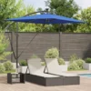 Suncobran Azurnoplava 294 x 200 x 270 cm Poliester i aluminij