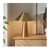 Endon 118685 - Stona lampa ISAK 1xE27/10W/230V zlatna