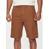 Lee Kratke hlače iz tkanine Carpenter 112349191 Rjava Relaxed Fit