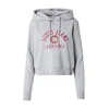 GUESS JEANS Majica siva/rdeča/bela