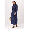 Trendyol Modest Ženska haljina Tctss26Eb00122, Tamnoplava